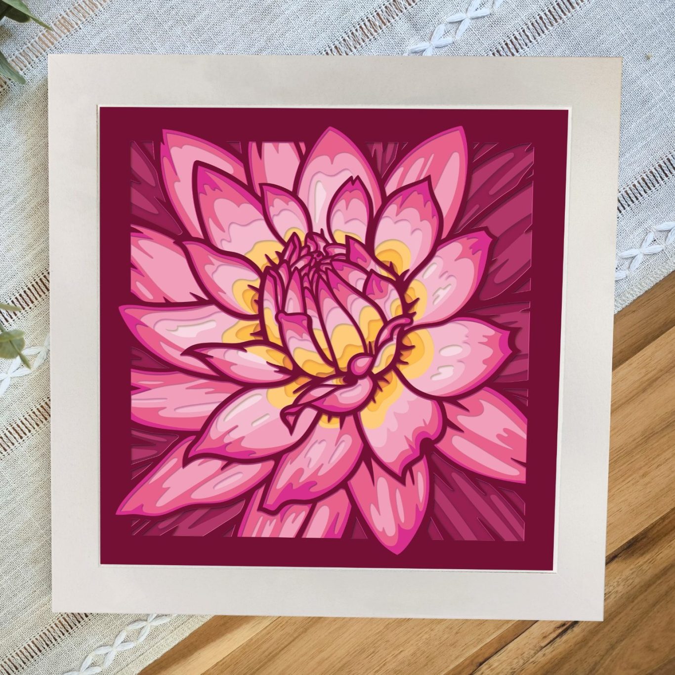 Pink Dahlia - Hanna Uxa